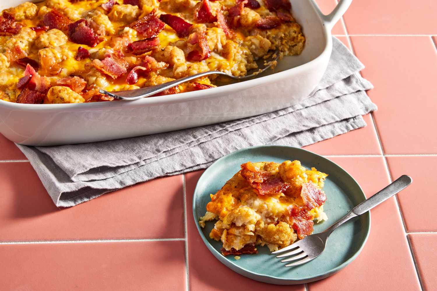 Quick Tater Tot Breakfast Casserole: Instant Pot or Oven Ready